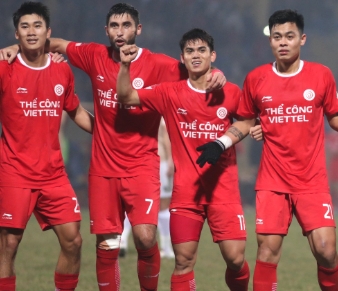 HAGL thắng kịch tính Thể Công 2-1 ở vòng 22 V-League 2024/25